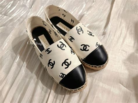 chanel 草鞋|chanel 双色 shoes.